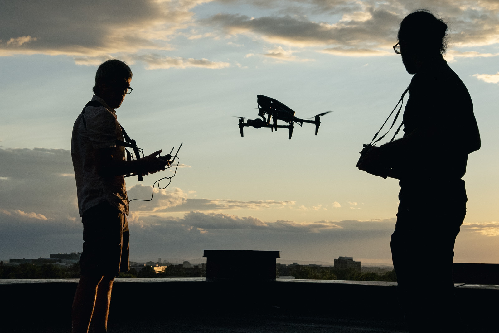 Drone DJI Inspire 3 à Montréal pour cinéma et publicité